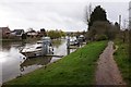 Thames path at Old Windsor