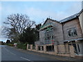 Scaffolding on flats in Weydown Road