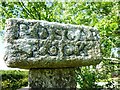 SW9879 : Old Guide Stone north of Trelights by Rosy Hanns