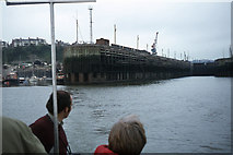 ST1266 : Entrance Channel, Barry Dock by Colin Park