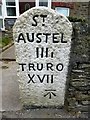 Old Milestone by the A390, St Blazey Gate