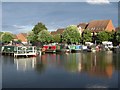 Boats in Nottingham Castle Marina