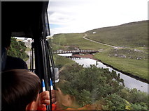 NC3568 : Cape Wrath: approaching the bridge at Achiemore by Chris Downer