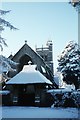 Snow scene - Barrow Gurney Church