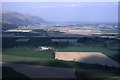 Powis Mains and surrounding farmland from Wallace Monument