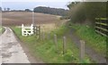 Bridleway towards Downley