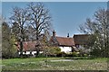 Fritton: Dwellings across the green