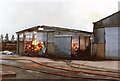 TF4007 : Fire at Sandbank Farm, Wisbech St Mary 1997 - Photo 1 of 5 by Richard Humphrey