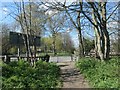 The Naggers Line crossing Aberford Road