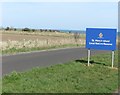 NZ3474 : Signage near St. Mary's Island, Whitley Bay by Geoff Holland