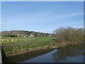 Looking from Station Road bridge towards Exwick Mills