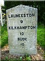 Old Milestone by the B3254 in Street