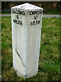 Replacement Milepost by the A38, west of Penewin