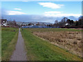 Strathpeffer Primary School and shinty pitch