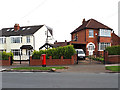 Postbox on Tong Road