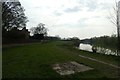 River bank near Fulford Hall