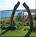 Overlooking the Fife coast at Buckhaven