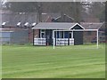 Pavilion by the pitch