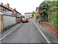 Back lane between Lancastre Avenue and Lancastre Grove