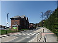 Recent housing development on Harland Way