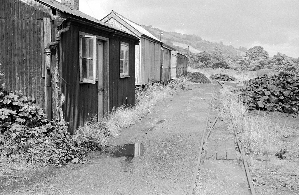 Llanfair Caereinion Station, 1960 © Alan Murray-Rust :: Geograph ...