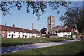 Aldbourne Village Green and church