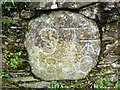 Old Turnpike Stone at Latchbrook, west of Saltash