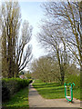 SO8995 : Path in Muchall Park, Penn, Wolverhampton by Roger  Kidd