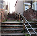 Steps up from Brynglas Road, Newport