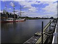 NS5565 : Govan Pier on the River Clyde by Steve Daniels