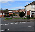 Dark green cabinet, Bryn Bevan, Newport