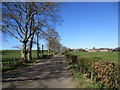 Approaching a farm named Farme