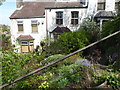 Cottages seen from the steps leading up to Lakedale Road