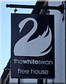 Sign for the White Swan, Thornton-le-Clay