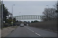 Footbridge across A27