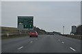 A27, approaching Holmbush Interchange