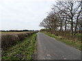 Carr Lane towards Sutton-on-the-Forest