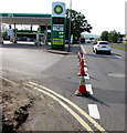 ST3091 : BP filling station Malpas Road Newport closed until further notice by Jaggery