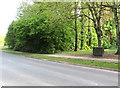 Dark green cabinet, Llantarnam Park Way, Cwmbran