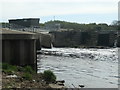 SE3521 : Fish pass entrance, Kirkthorpe Hydro, River Calder by Christine Johnstone
