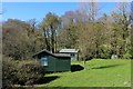 SE0559 : Green Chalets by Haugh Mill Farm by Chris Heaton