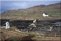 NG2604 : The bridge to Sanday - destroyed by storm in 2004 by Julian Paren