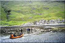 NM8595 : Arriving at Camusrory by Colin Kinnear