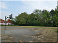 SE2733 : Armley Park: disused basketball court by Stephen Craven