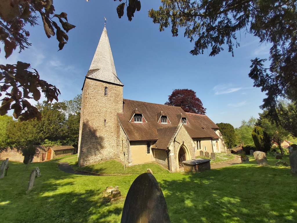 St Nicholas Church at Compton in Surrey © John P Reeves :: Geograph ...