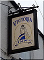 Sign for the Victoria Inn, Wetwang