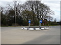 New roundabout on Bridlington Road, Driffield