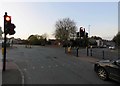 A606/A607/B676 junction on a Saturday evening