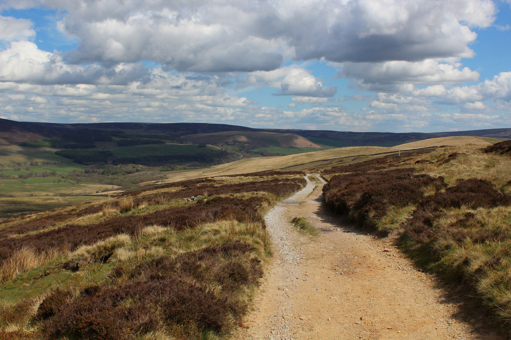 Track on Barden Moor © Chris Heaton :: Geograph Britain and Ireland