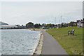 Footpath by Paulsgrove Lake